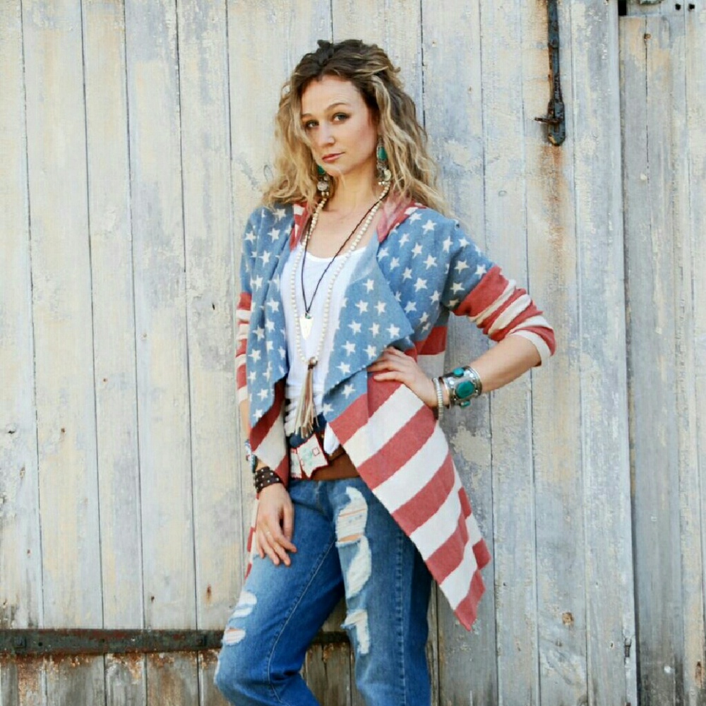 🇺🇸American Flag Cardigan🇺🇸